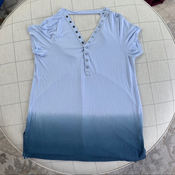 AEO American Eagle Soft and Sexy Top Ombre Tye Die Size Medium - Picture 3 of 7